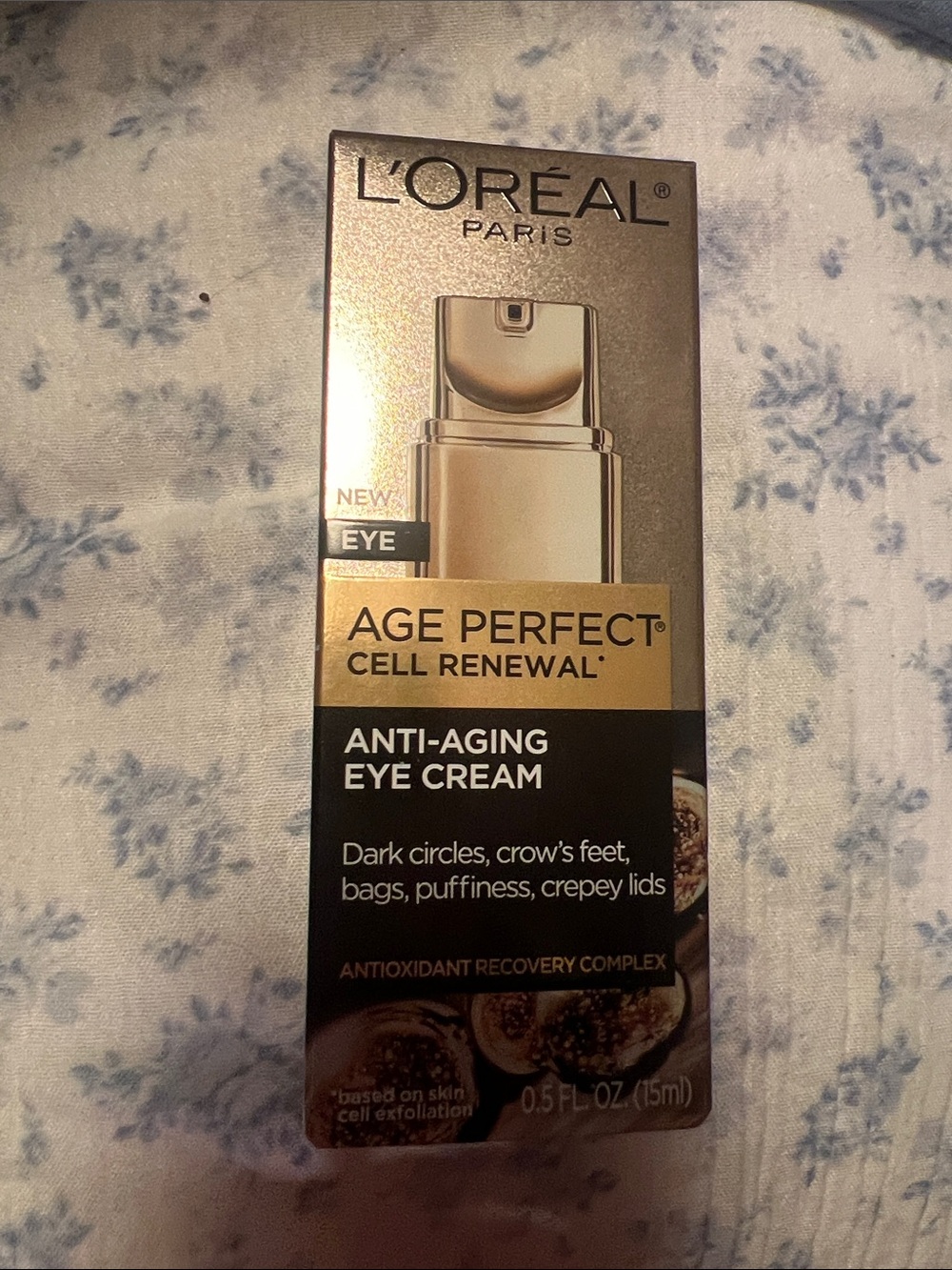 L'Oreal Age Perfect Cell Renewal Anti-Aging Eye Cream - Gold and Black Packaging